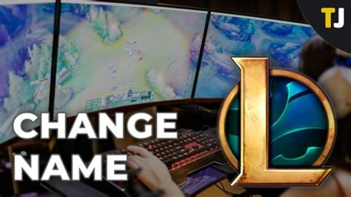 League of legends how to change your summoner name