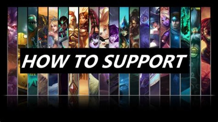 League of legends how to play support