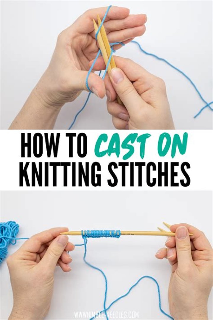 On stitches for knitting?