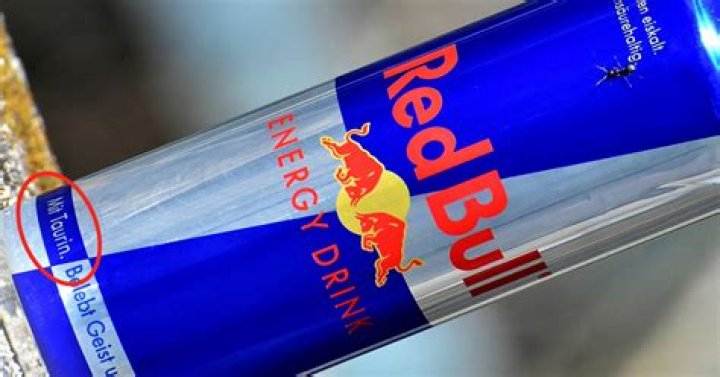 Was ist taurin in energy drinks?