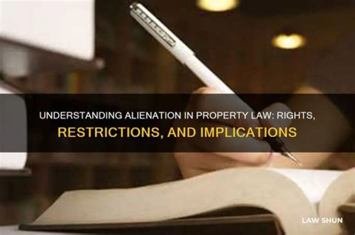 What are alienation rights?