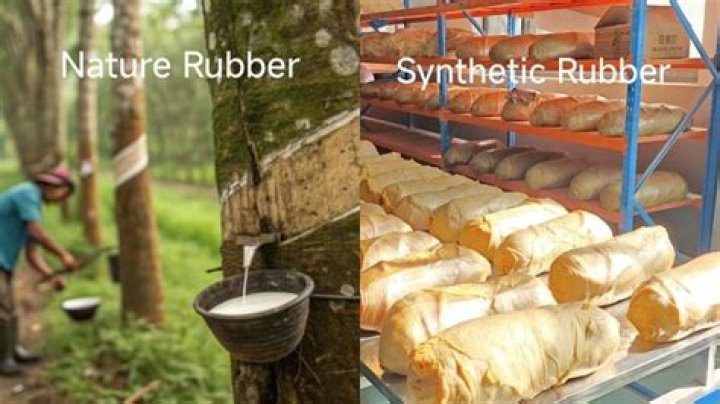 What are the properties of a synthetic rubber?
