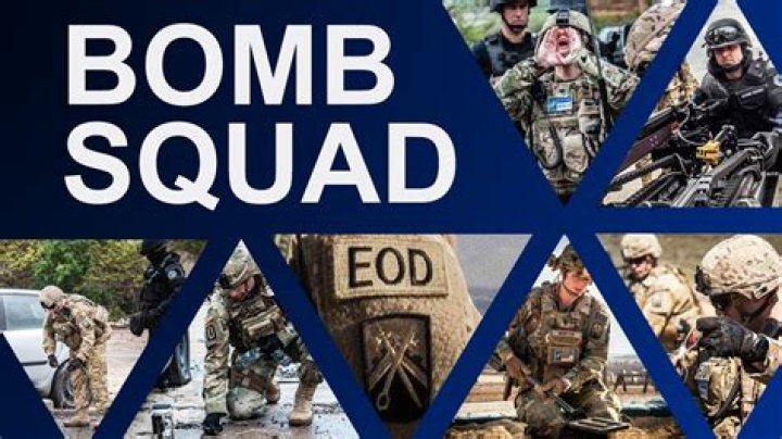 What does a bomb squad do?
