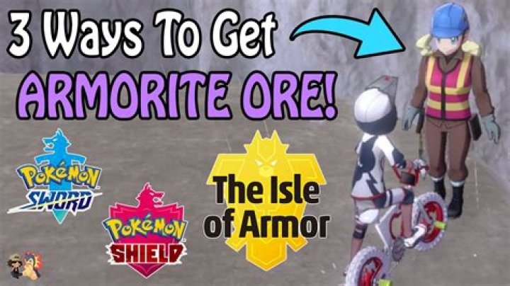 What does armorite ore do pokemon?