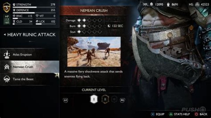 What does runic do in god of war