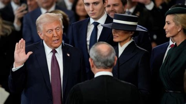 What does the presidential oath of office say?