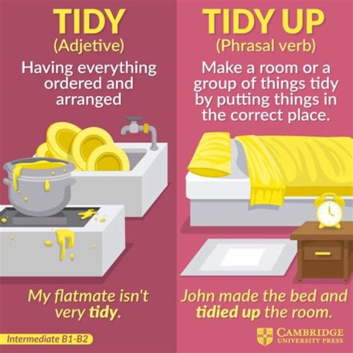 What does tidy mean slang?