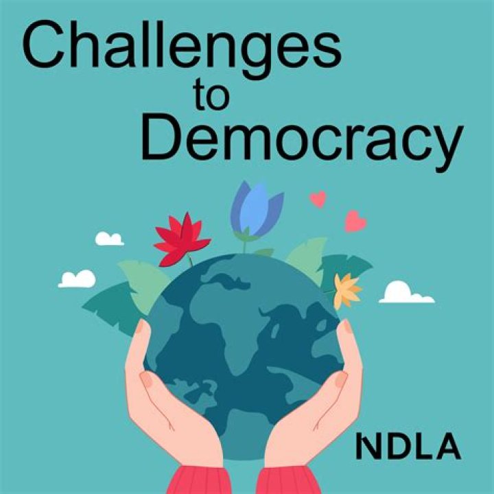 What is meant by the term challenges to democracy?