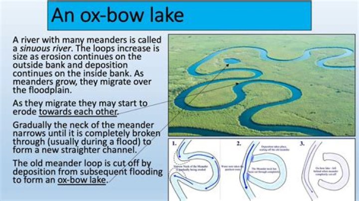 What is oxbow lake in geography?