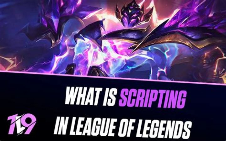 What is scripting in league of legends