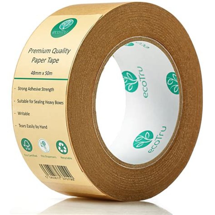 What is the brown shipping tape called?