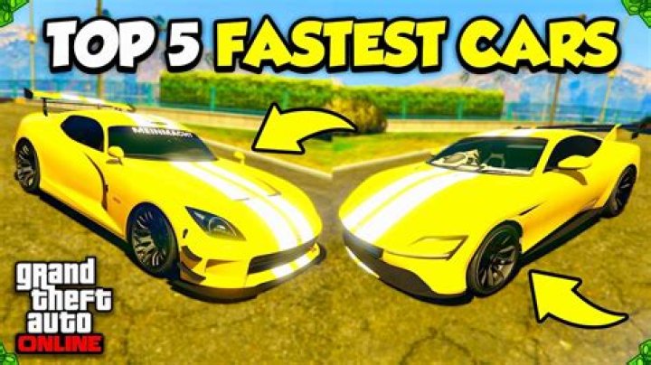 What is the fastest car in gta five online