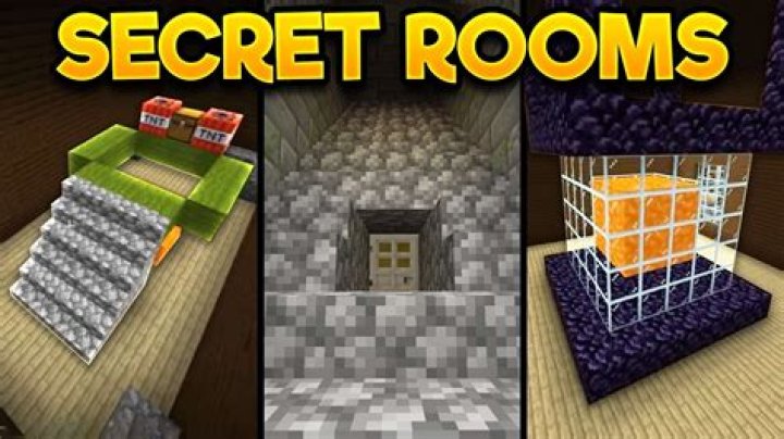 What to put in a secret room in minecraft