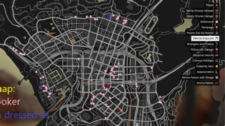 Where are hookers in gta