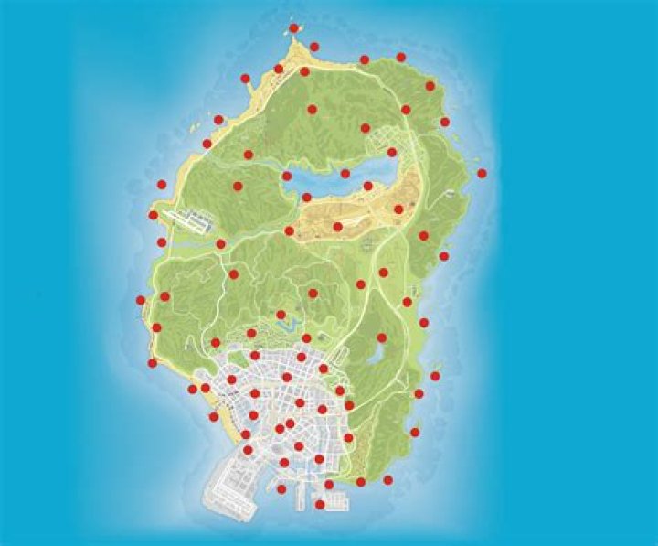 Where are the peyote plants in gta online