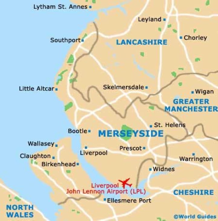 Where is merseyside located?