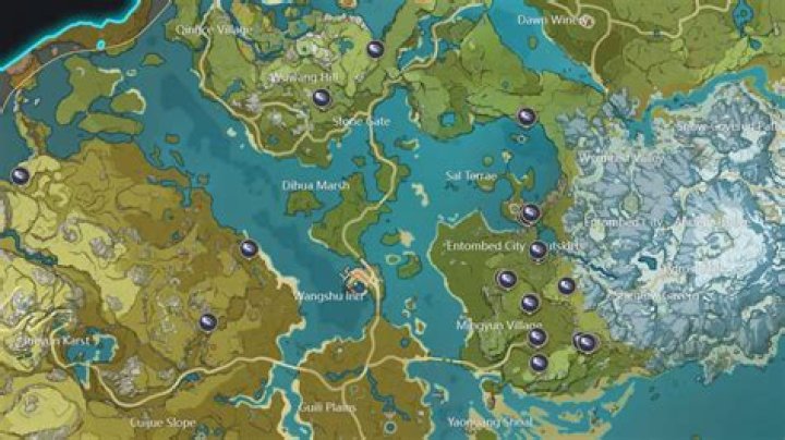 Where to find noctilucous jade in genshin impact