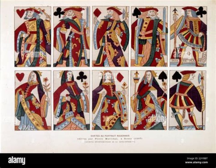 Who do the Kings on playing cards represent?
