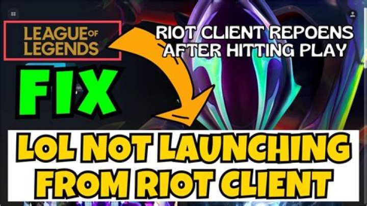 Why can’t i launch league of legends