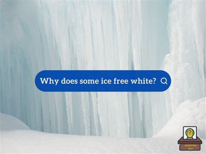 Why does ice freeze upwards?