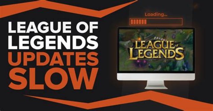 Why does league of legends download so slow