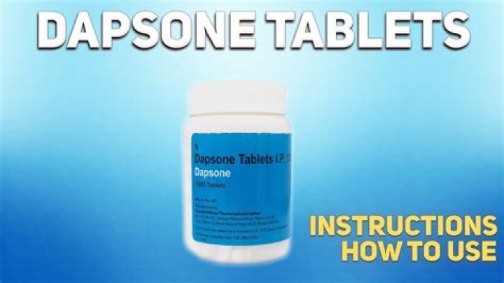 Why is dapsone used for?